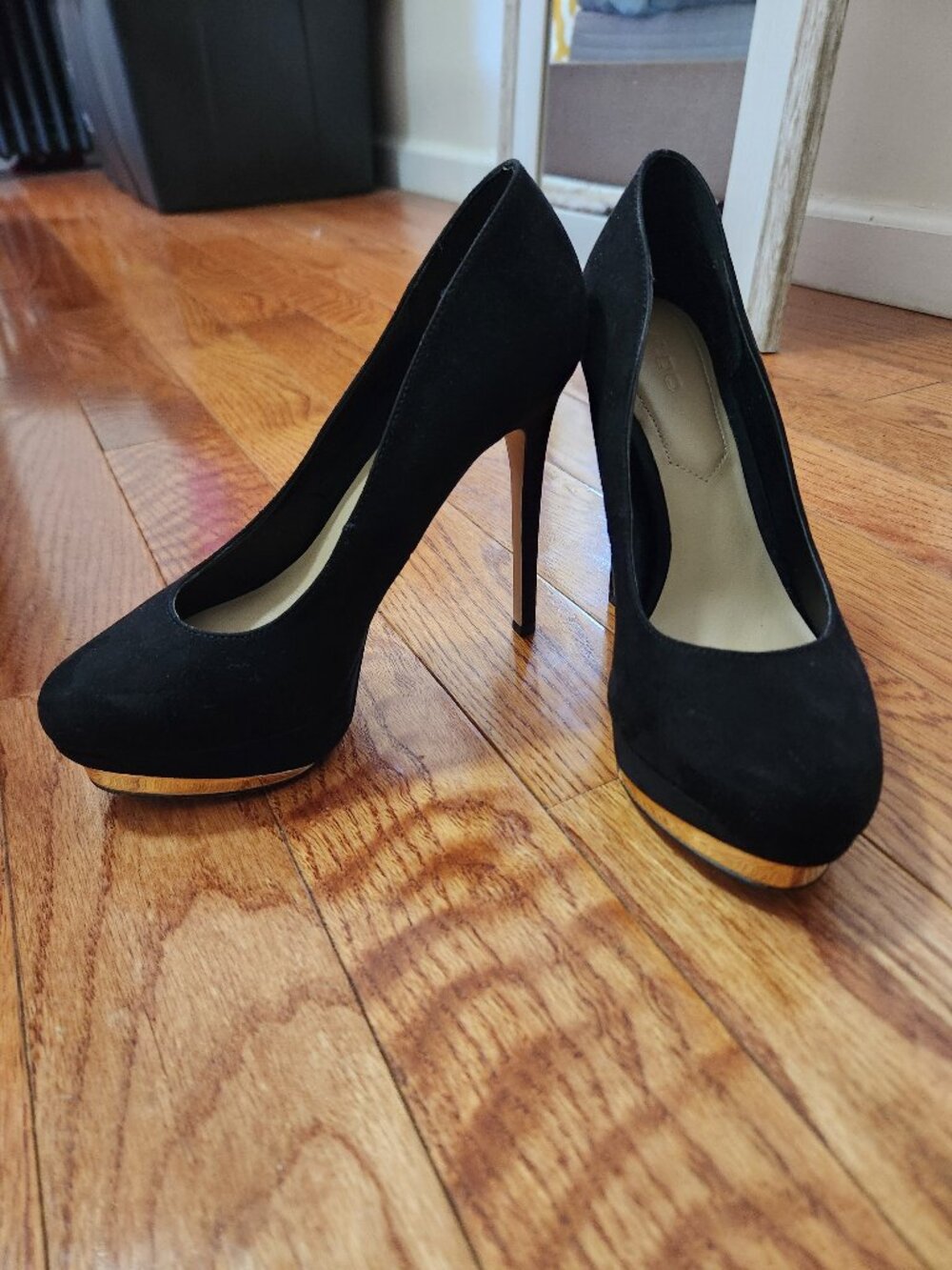 Aldo Stiletto Platform Shoes